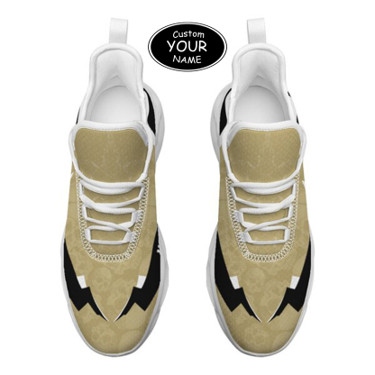 Max Sowl-25-cy-Orlando-11-6, Personalized UCF Knights Custom Max Sowl Shoes, Personalized Skull Sport Footwear, Custom Color-Blocked Running Shoes