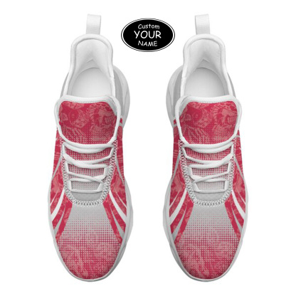 Max Sowl-25-yy-Tuscaloosa-2-6, Personalized Alabama Crimson Tide Custom Max Sowl Shoes, Personalized Skull Sport Footwear, Custom Color-Blocked Running Shoes