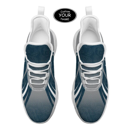 Max Sowl-25-yy-Logan-22-6, Personalized Utah State Aggies Custom Max Sowl Shoes, Personalized Skull Sport Footwear, Custom Color-Blocked Running Shoes