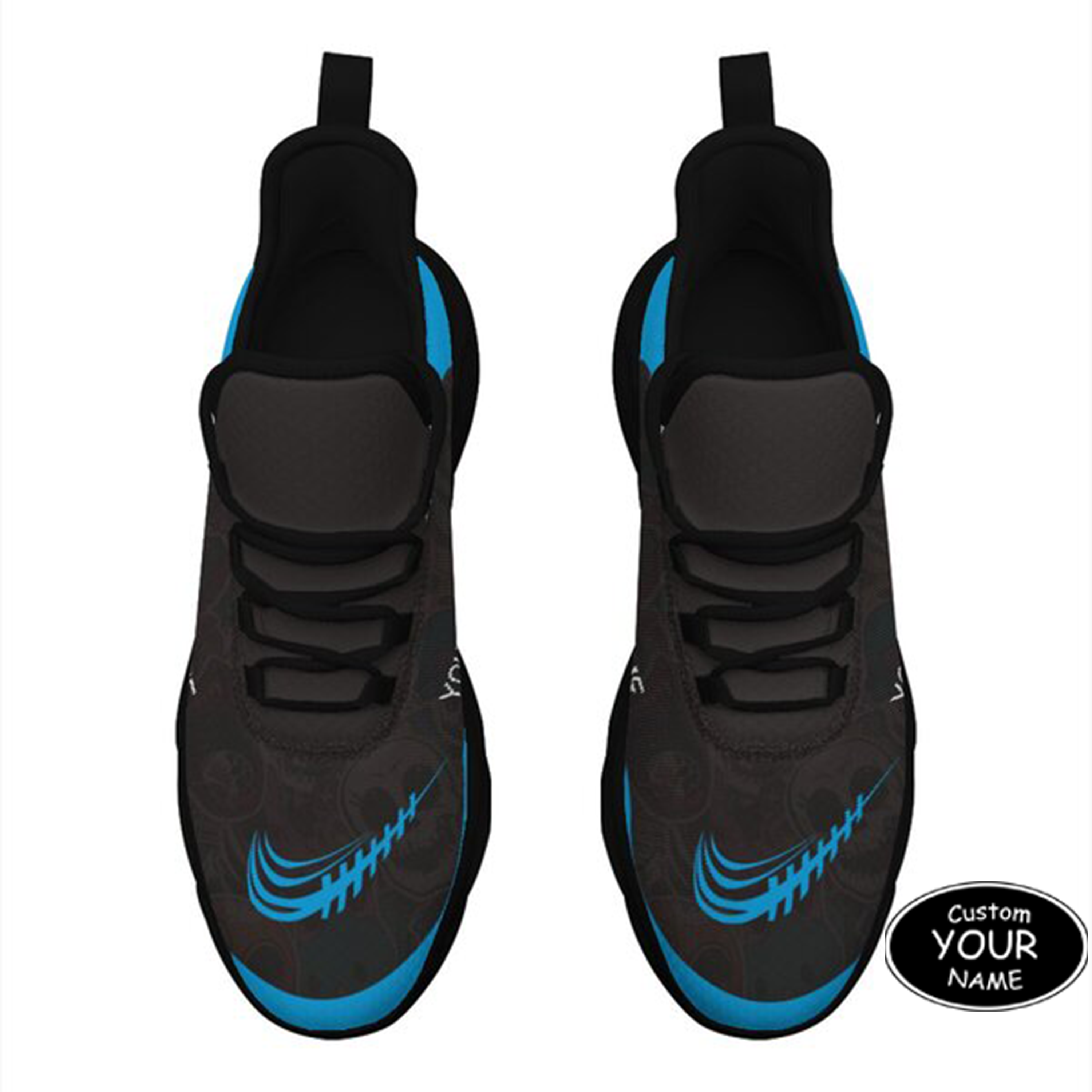 Personalized  Carolina Sneakers, Custom Breathable Walking Shoes, Patriotic Running Shoes,Max Sowl-25-yy-Carolina-5-1