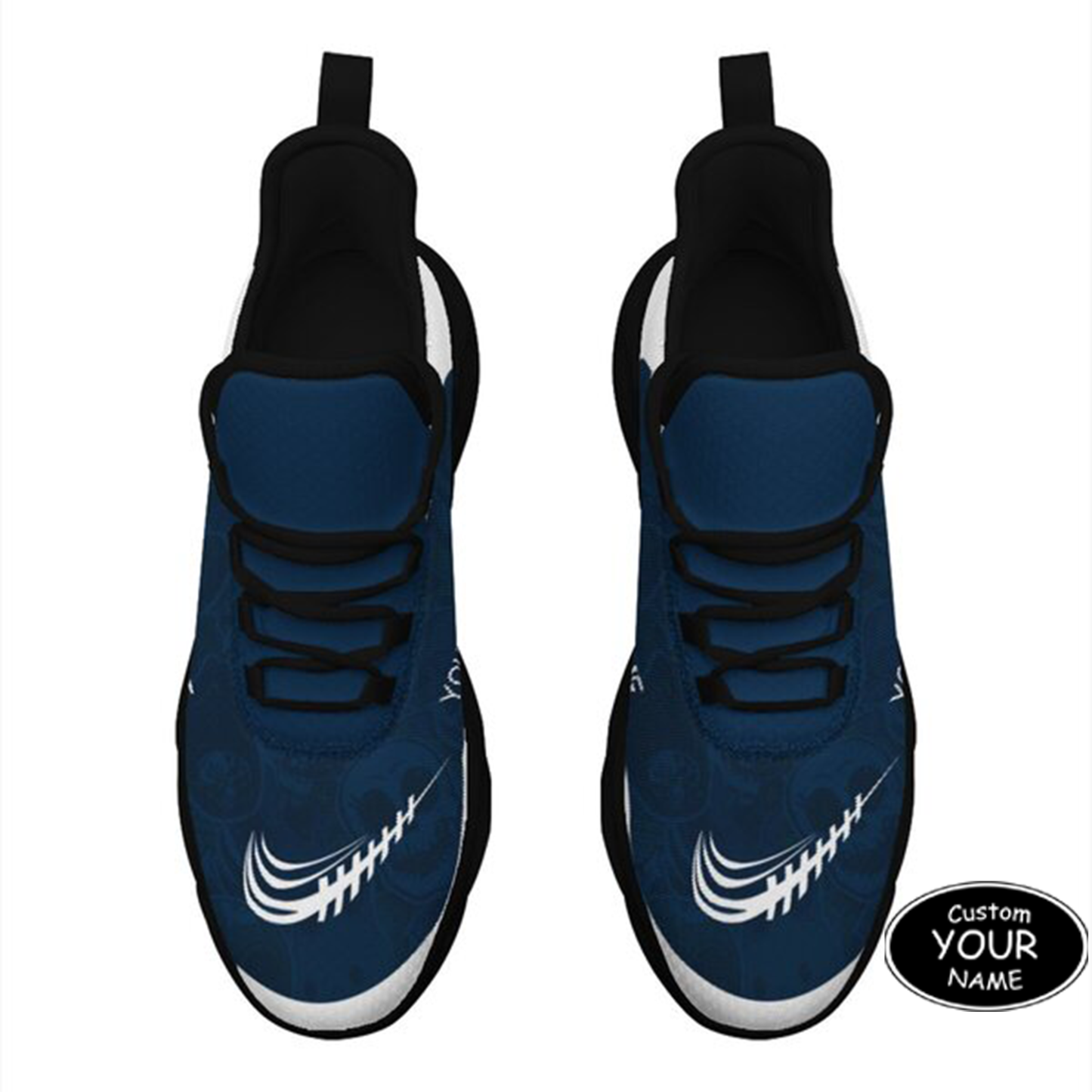 Personalized  Dallas Sneakers, Custom Breathable Walking Shoes, Patriotic Running Shoes,Max Sowl-25-yy-Dallas-9-1