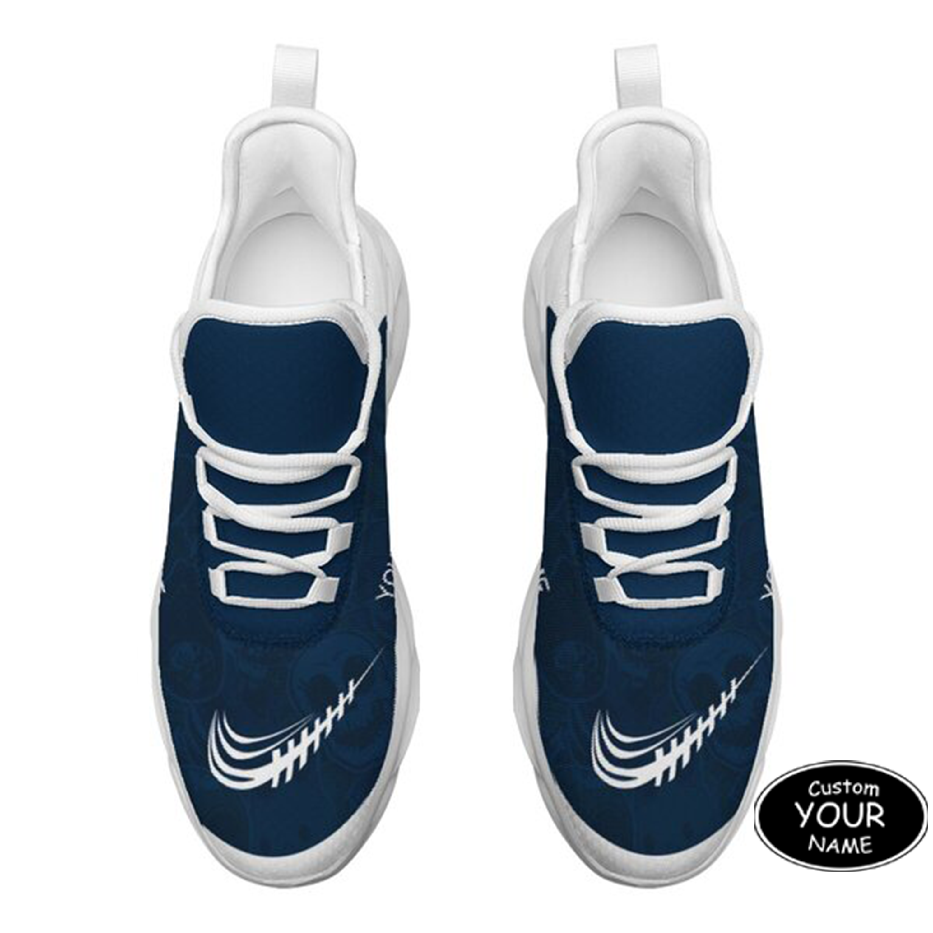 Personalized  Dallas Sneakers, Custom Breathable Walking Shoes, Patriotic Running Shoes,Max Sowl-25-yy-Dallas-9-1
