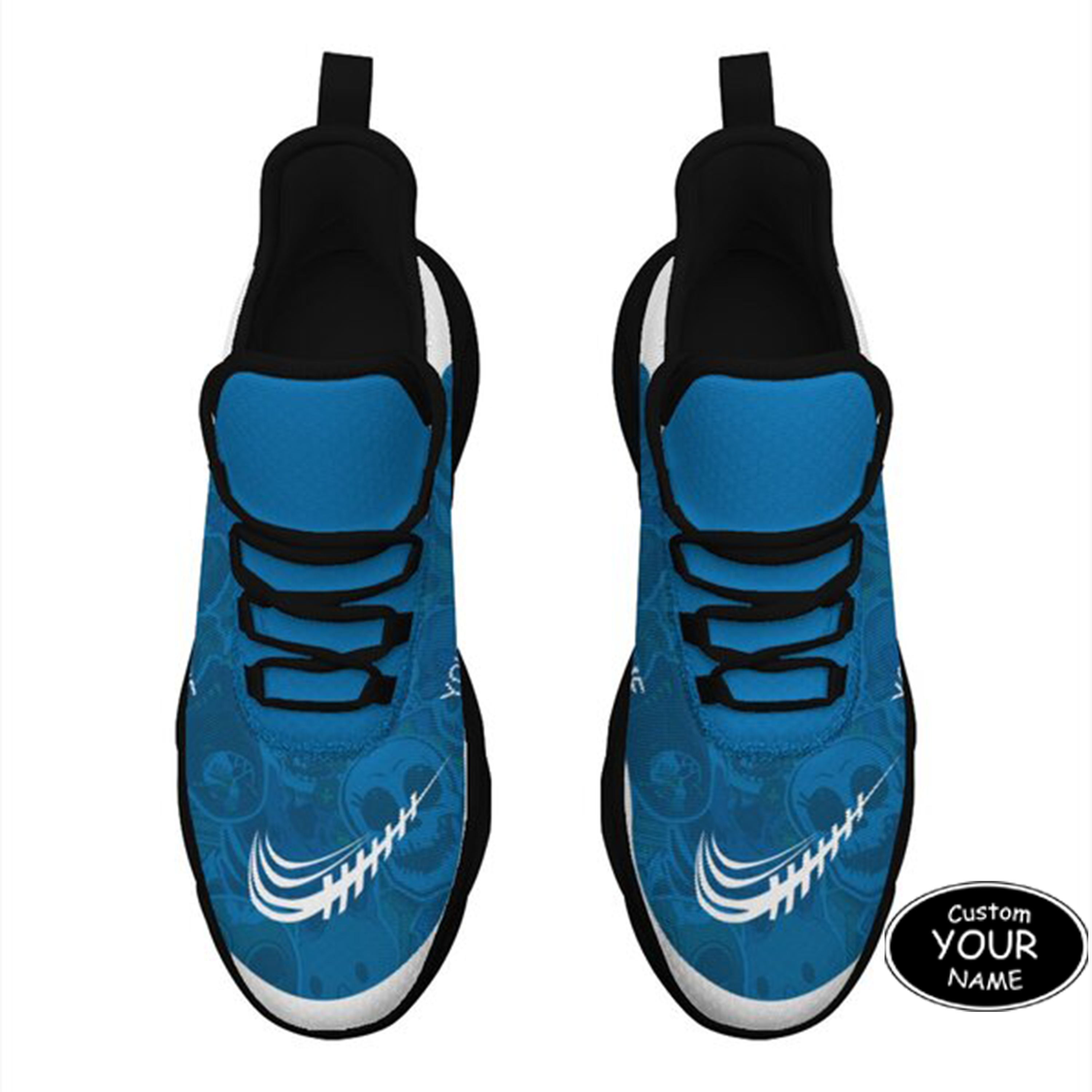 Personalized  Detroit Sneakers, Custom Breathable Walking Shoes, Patriotic Running Shoes,Max Sowl-25-yy-Detroit-11-1