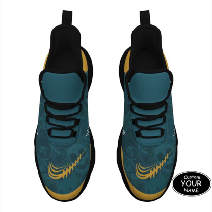 Personalized  Jacksonville Sneakers, Custom Breathable Walking Shoes, Patriotic Running Shoes,Max Sowl-25-yy-Jacksonville-16-1