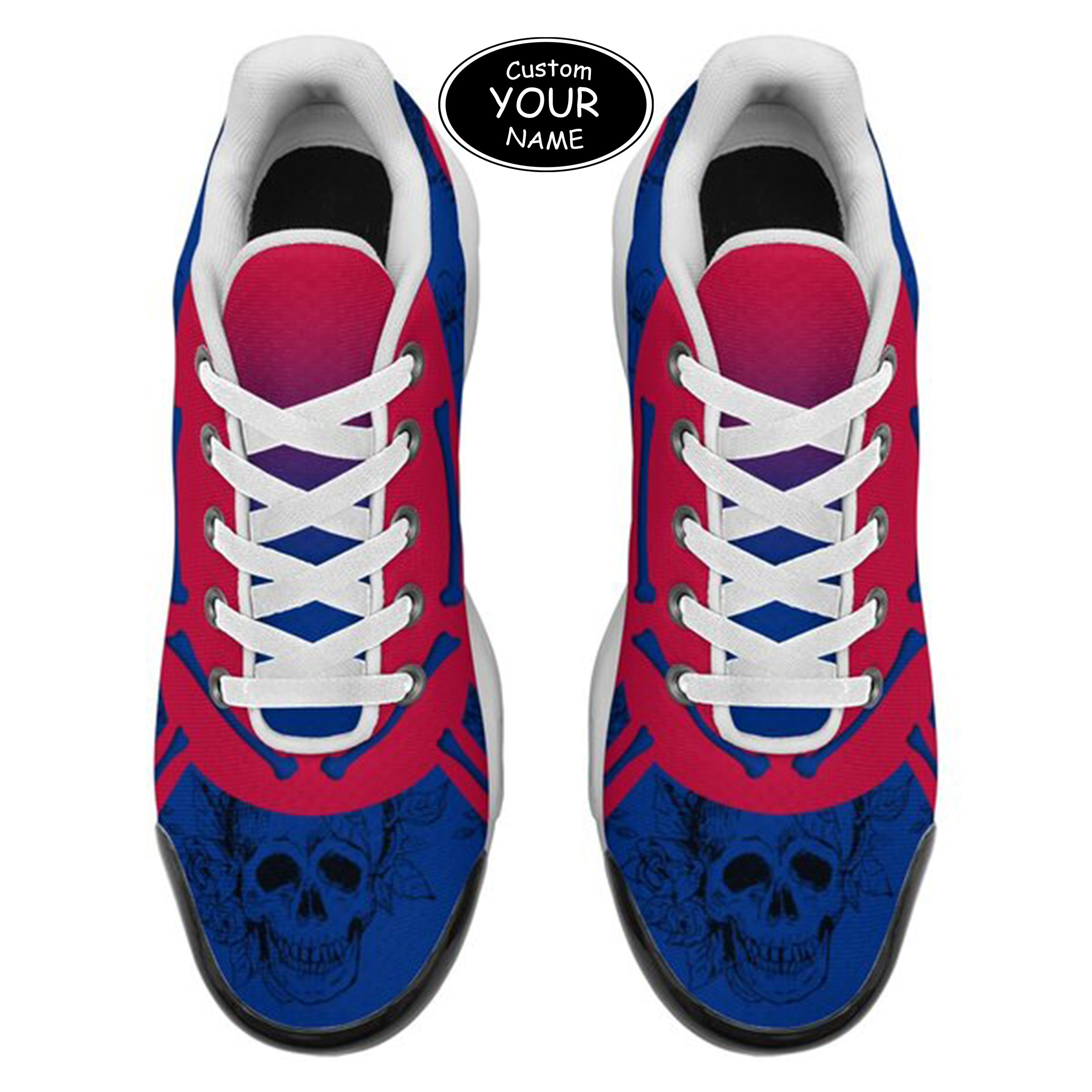 TN-25-cy-Buffalo-4-1，Personalized  Buffalo Sneakers, Custom Breathable Walking Shoes, Patriotic Running Shoes