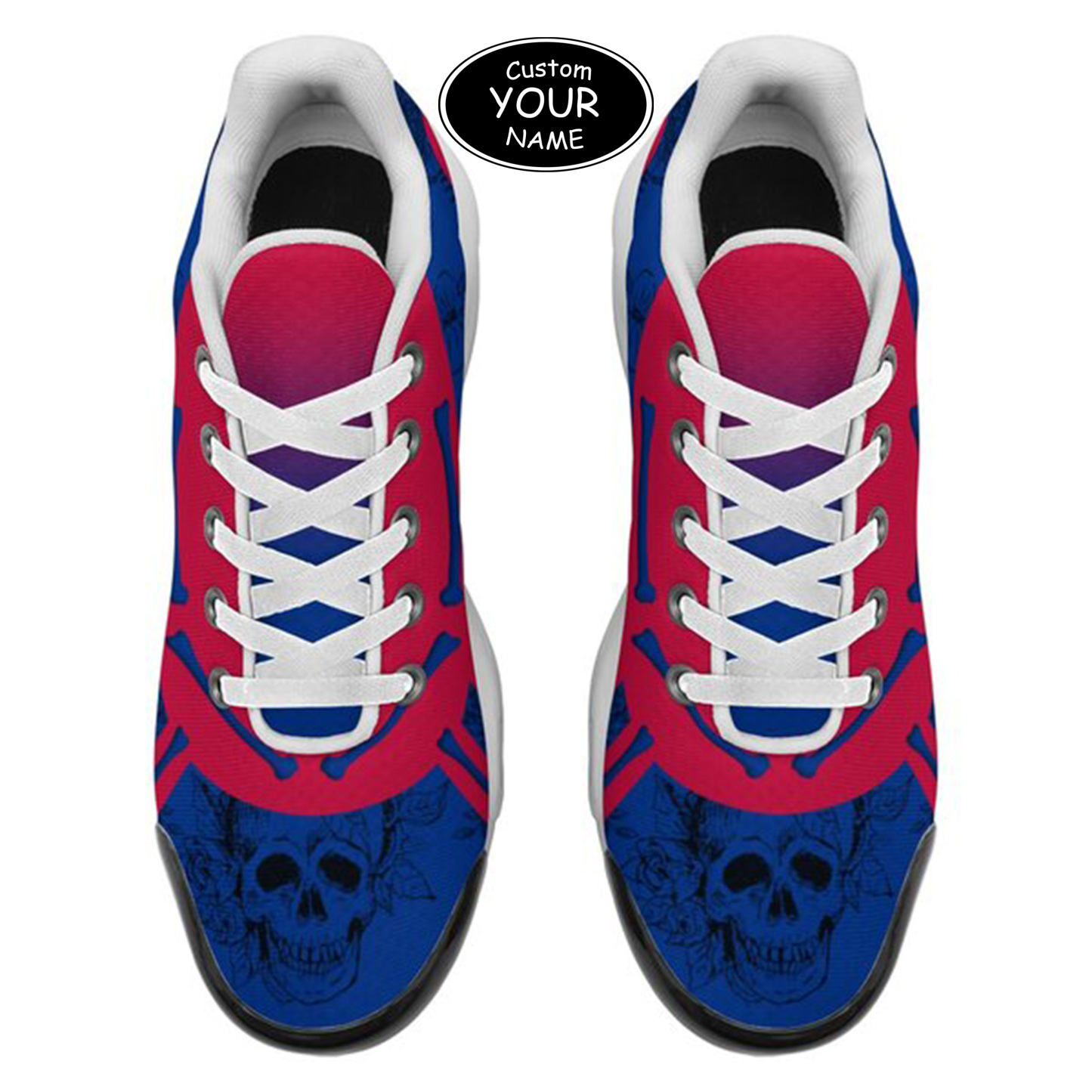 TN-25-cy-Buffalo-4-1，Personalized  Buffalo Sneakers, Custom Breathable Walking Shoes, Patriotic Running Shoes
