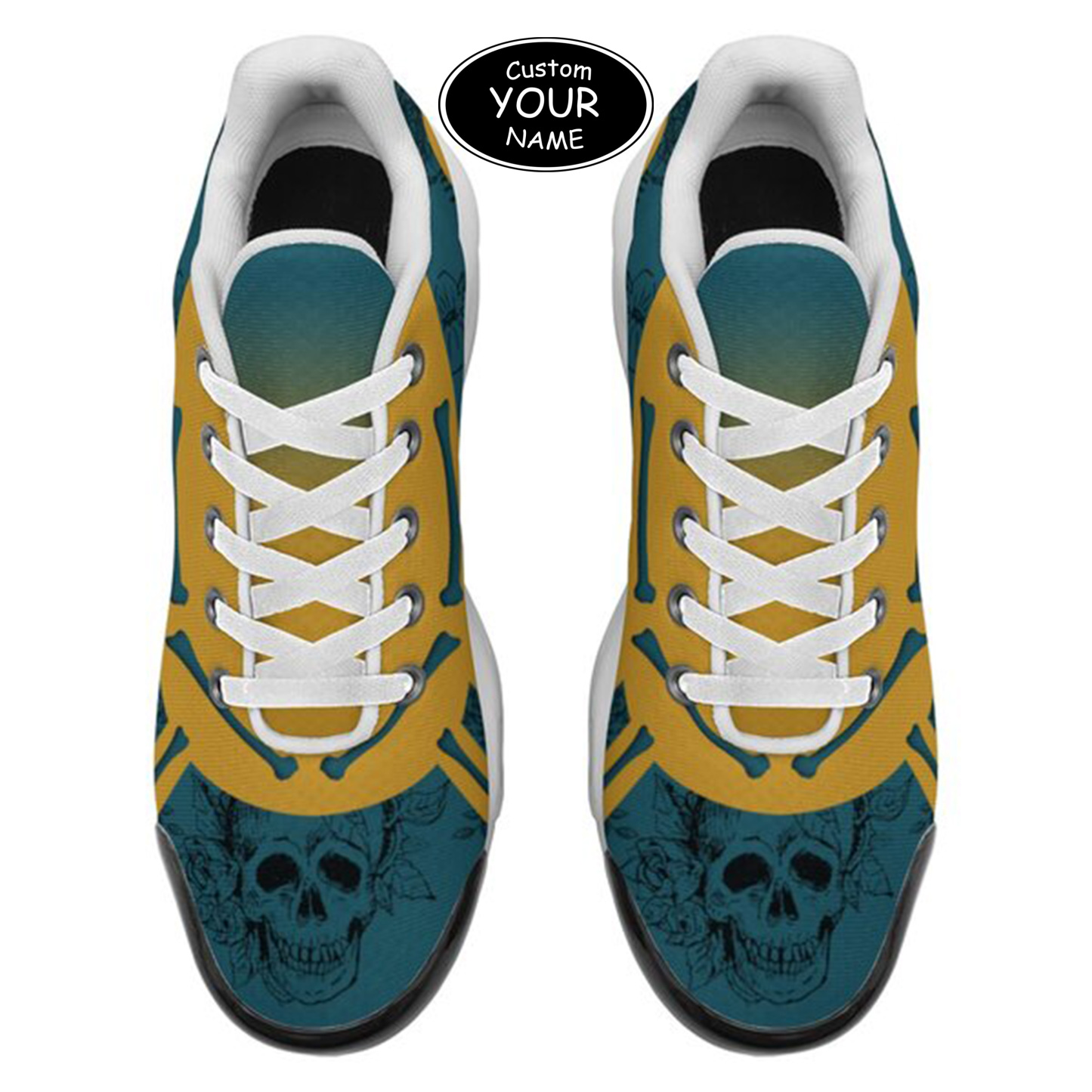 TN-25-cy-Jacksonville-16-1,Personalized  Jacksonville Sneakers, Custom Breathable Walking Shoes, Patriotic Running Shoes