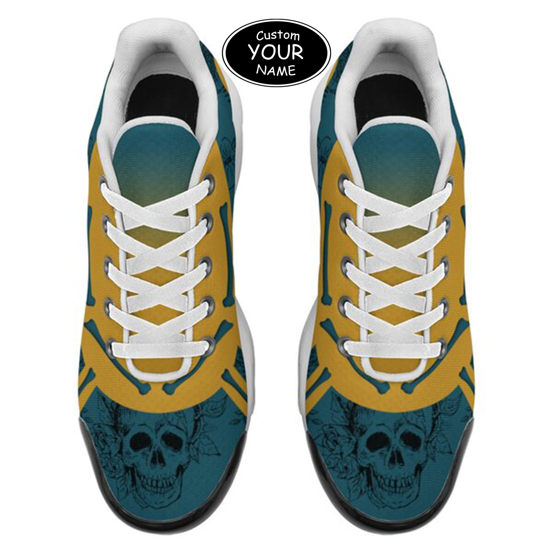 TN-25-cy-Jacksonville-16-1,Personalized  Jacksonville Sneakers, Custom Breathable Walking Shoes, Patriotic Running Shoes