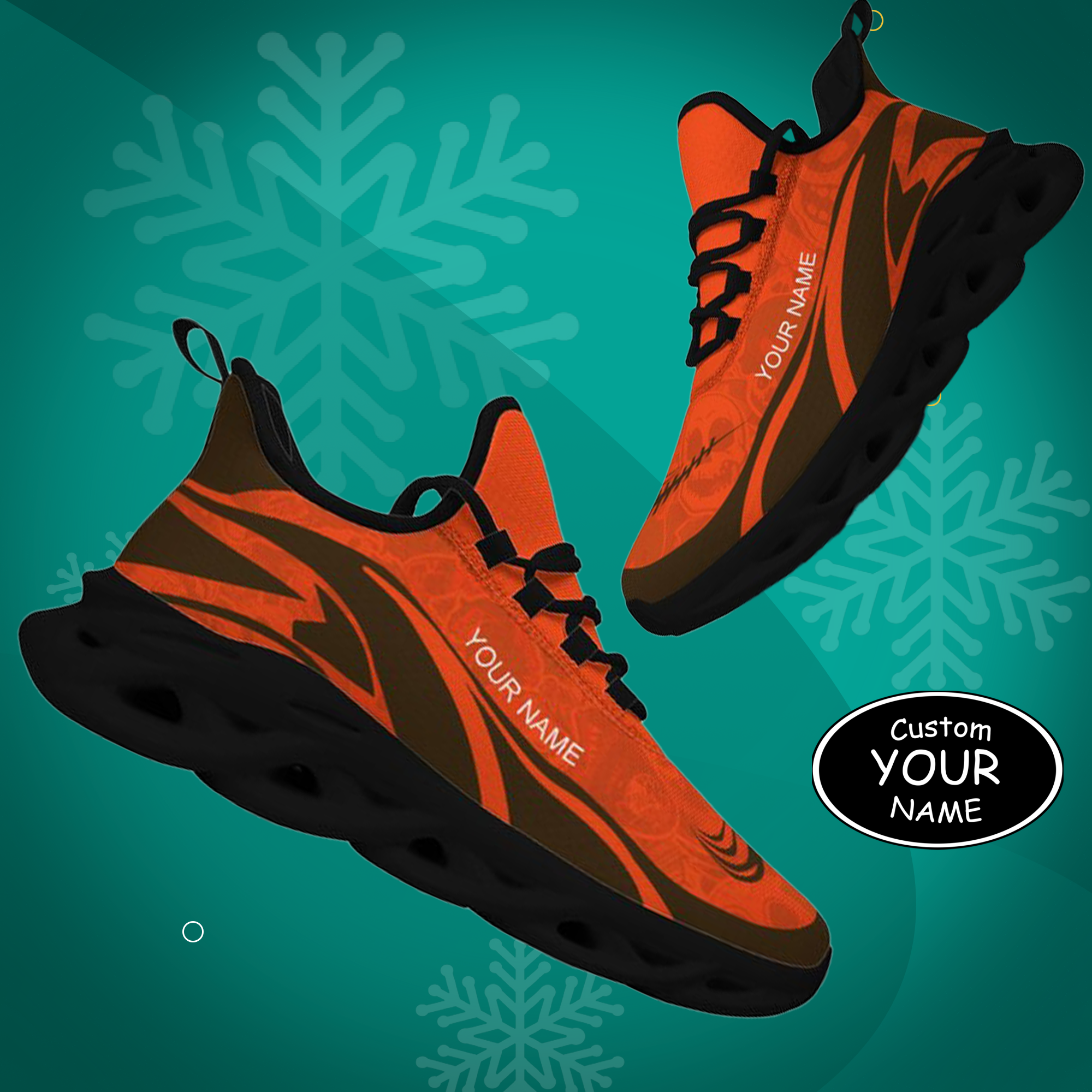 Personalized  Ohio Sneakers, Custom Breathable Walking Shoes, Patriotic Running Shoes,Max Sowl 250308-1