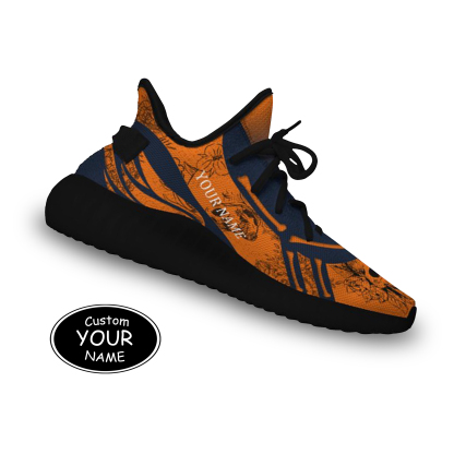 SH051-25-cy-Chicago-7-1，Personalized  Chicago Sneakers, Custom Breathable Walking Shoes, Patriotic Running Shoes