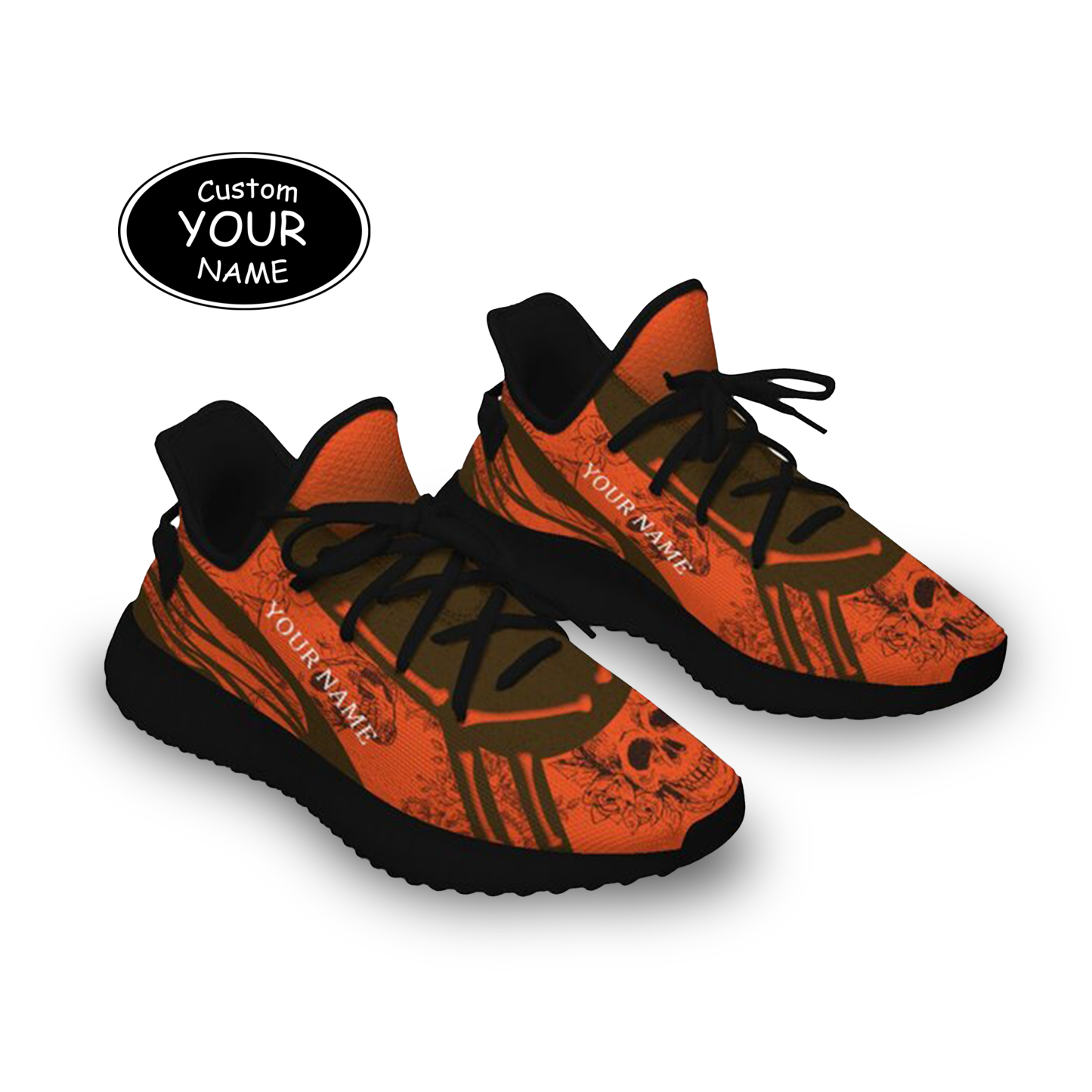 SH051-25-cy-Cleveland-8-1，Personalized  Cleveland Sneakers, Custom Breathable Walking Shoes, Patriotic Running Shoes
