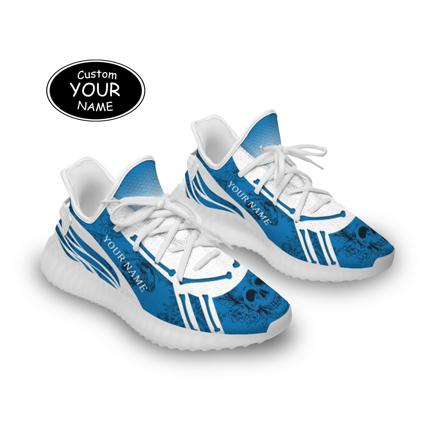 SH051-25-cy-Detroit-11-1，Personalized  Detroit Sneakers, Custom Breathable Walking Shoes, Patriotic Running Shoes