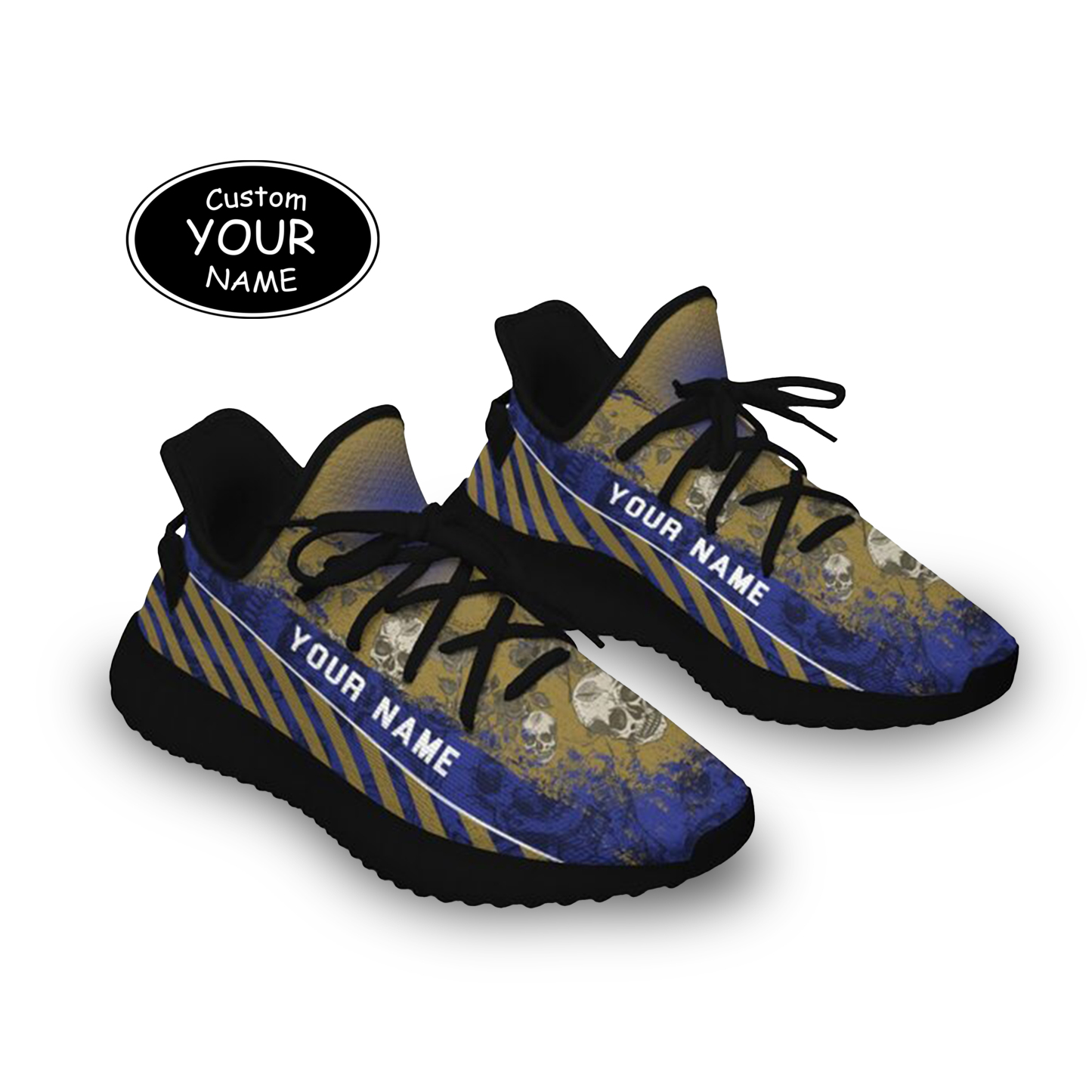 SH051-cy-Baltimore-2-2，Personalized Baltimore Sneakers, Custom Breathable Walking Shoes, Patriotic Running Shoes