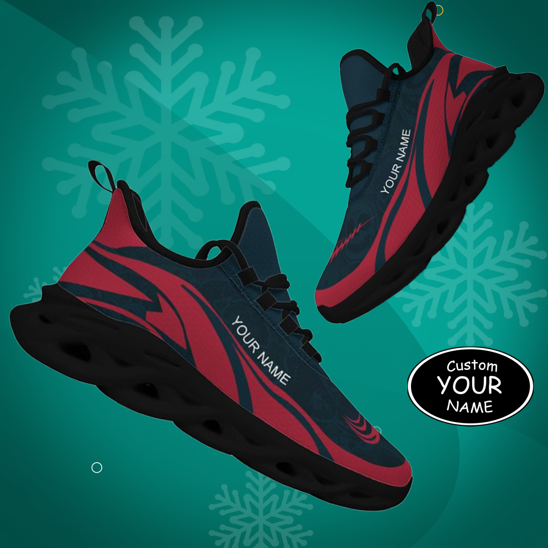 Personalized  Texas Sneakers, Custom Breathable Walking Shoes, Patriotic Running Shoes,Max Sowl 250312-1