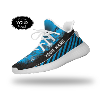 SH051-25-cy-Carolina-5-2，Personalized  Carolina Sneakers, Custom Breathable Walking Shoes, Patriotic Running Shoes