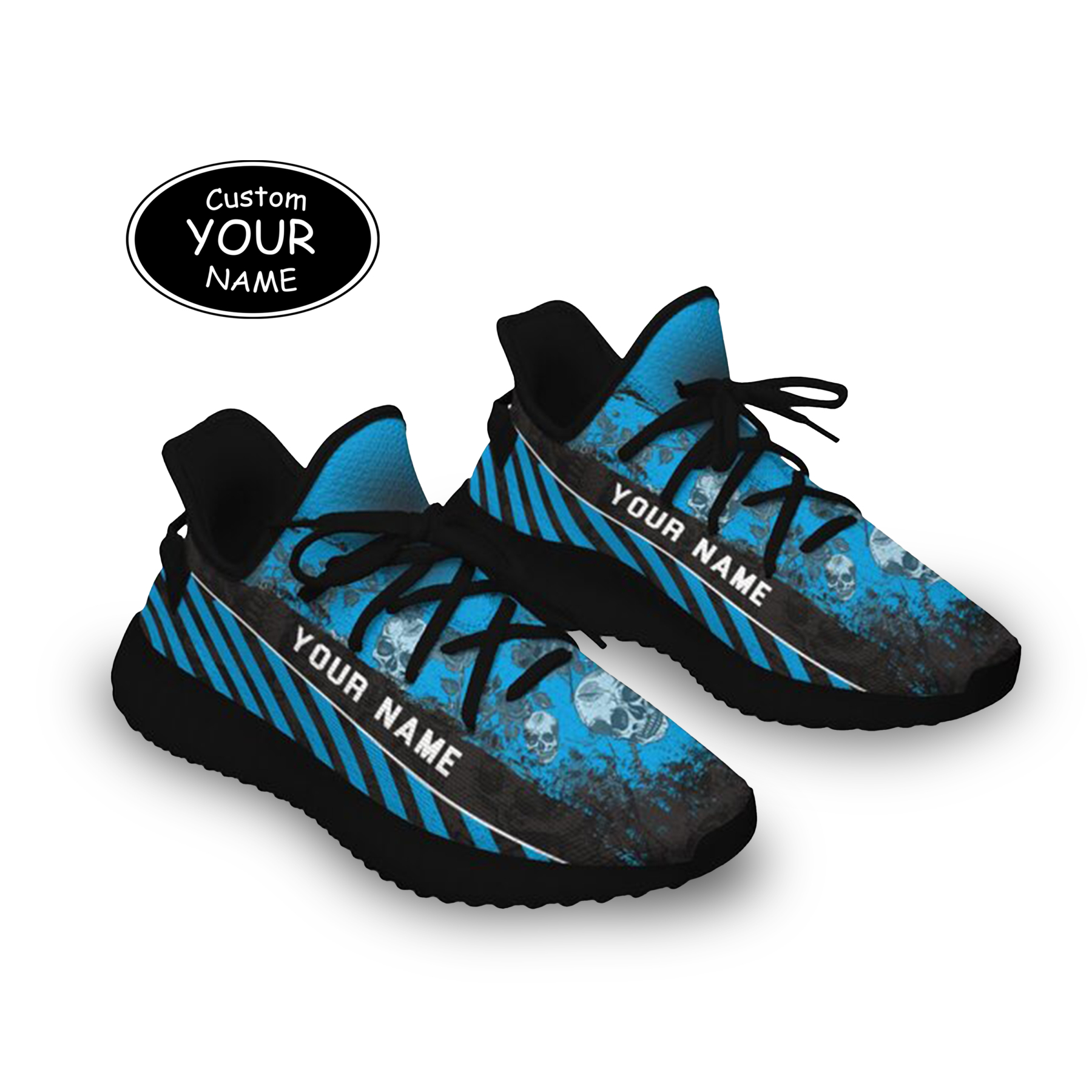 SH051-25-cy-Carolina-5-2，Personalized  Carolina Sneakers, Custom Breathable Walking Shoes, Patriotic Running Shoes