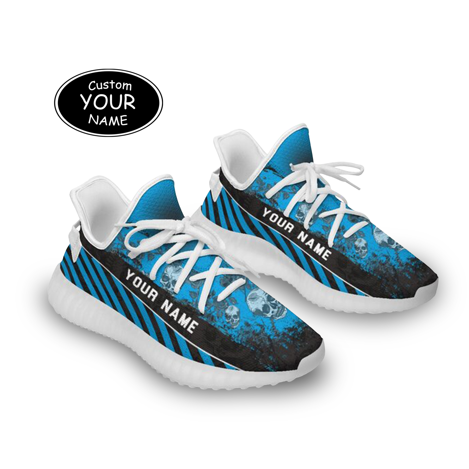 SH051-25-cy-Carolina-5-2，Personalized  Carolina Sneakers, Custom Breathable Walking Shoes, Patriotic Running Shoes