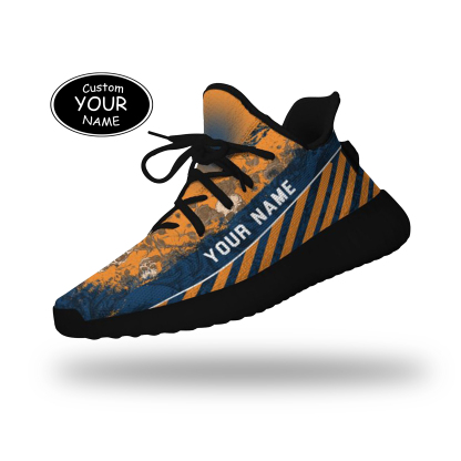 SH051-25-cy-Denver-10-2，Personalized  Denver Sneakers, Custom Breathable Walking Shoes, Patriotic Running Shoes