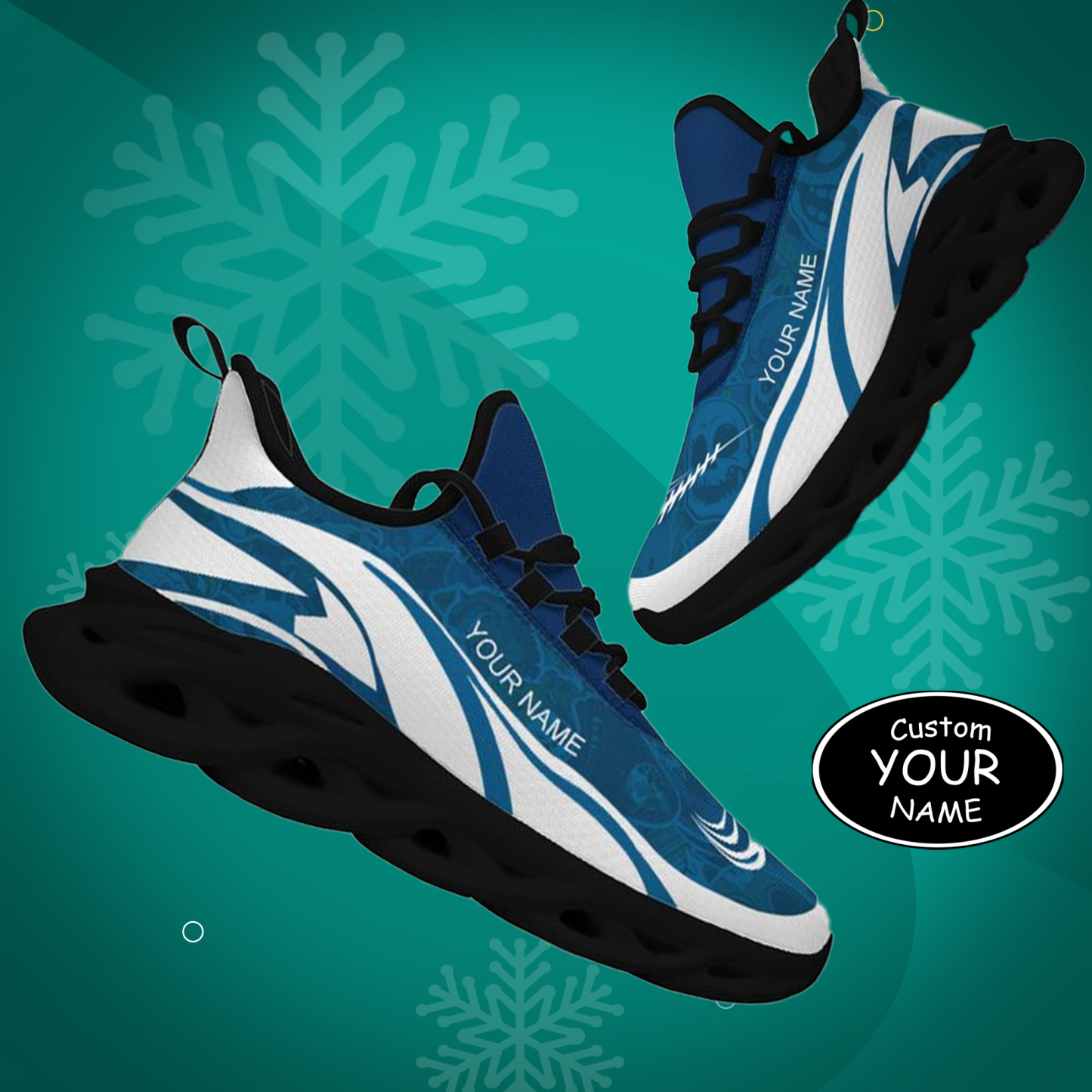 Personalized  Indiana Sneakers, Custom Breathable Walking Shoes, Patriotic Running Shoes,Max Sowl 250314-1