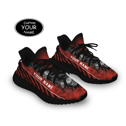 SH051-25-cy-Kansas City-18-2,Personalized  Minnesota Sneakers, Custom Breathable Walking Shoes, Patriotic Running Shoes