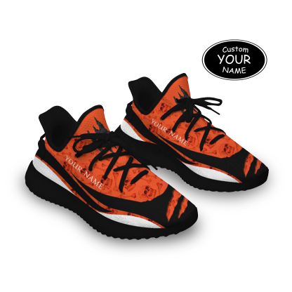 SH051-25-cy-Cincinnati-6-3，Personalized  Cincinnati Sneakers, Custom Breathable Walking Shoes, Patriotic Running Shoes