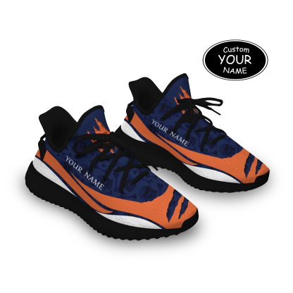 SH051-25-cy-Chicago-7-3，Personalized  Chicago Sneakers, Custom Breathable Walking Shoes, Patriotic Running Shoes