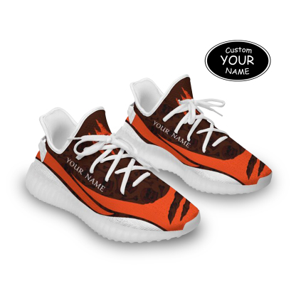 SH051-25-cy-Cleveland-8-3，Personalized  Cleveland Sneakers, Custom Breathable Walking Shoes, Patriotic Running Shoes