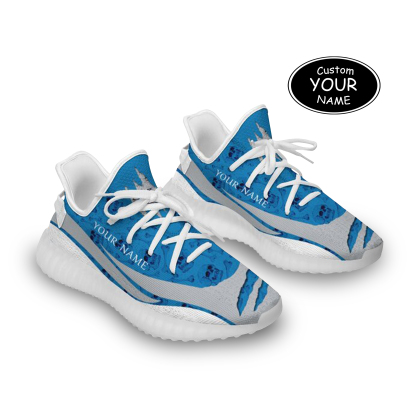 SH051-25-cy-Detroit-11-3，Personalized  Detroit Sneakers, Custom Breathable Walking Shoes, Patriotic Running Shoes