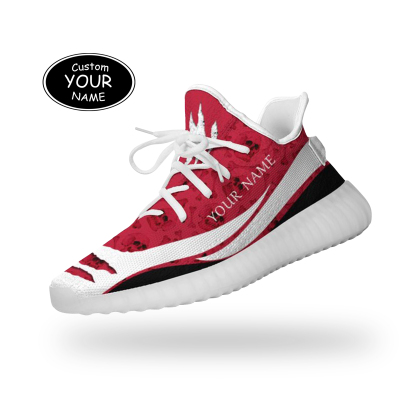 SH051-25-cy-Kansas City-18-3,Personalized  Minnesota Sneakers, Custom Breathable Walking Shoes, Patriotic Running Shoes