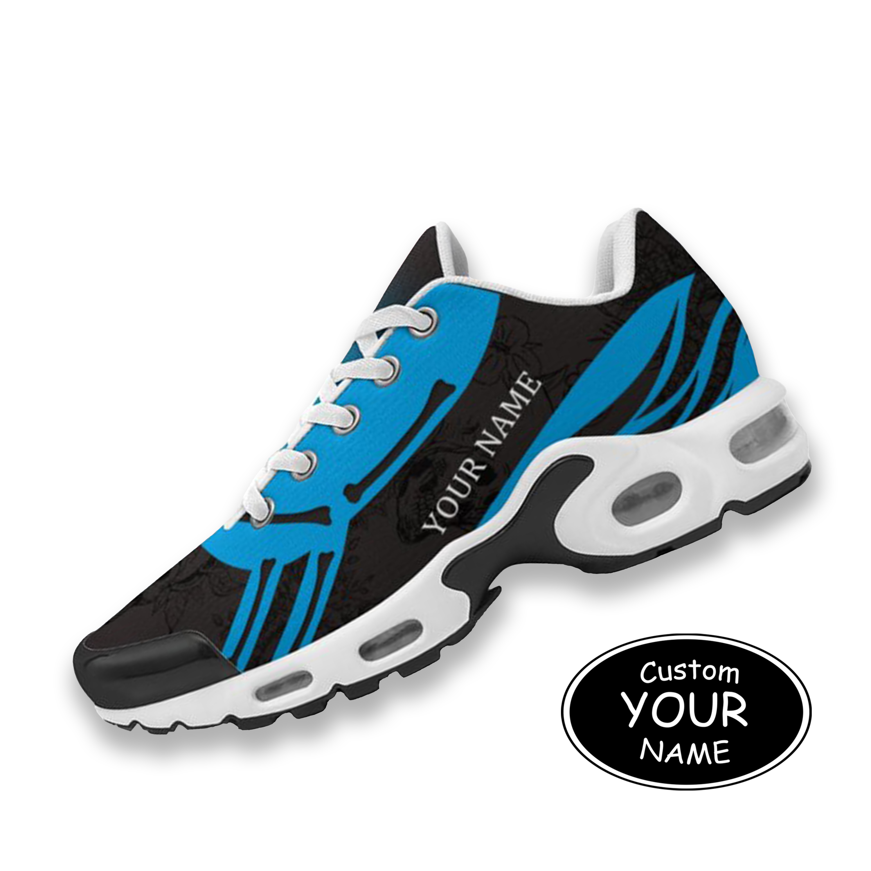 TN-25-cy-Carolina-5-1，Personalized  Carolina Sneakers, Custom Breathable Walking Shoes, Patriotic Running Shoes