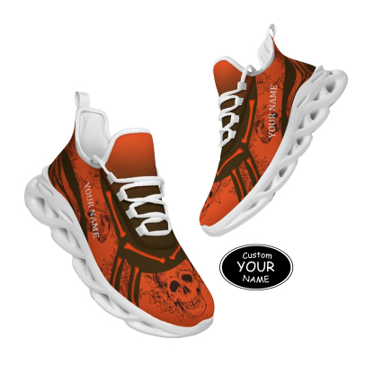 Personalized  Cleveland Sneakers, Custom Breathable Walking Shoes, Patriotic Running Shoes,Max Sowl-25-cy-Cleveland-8-1