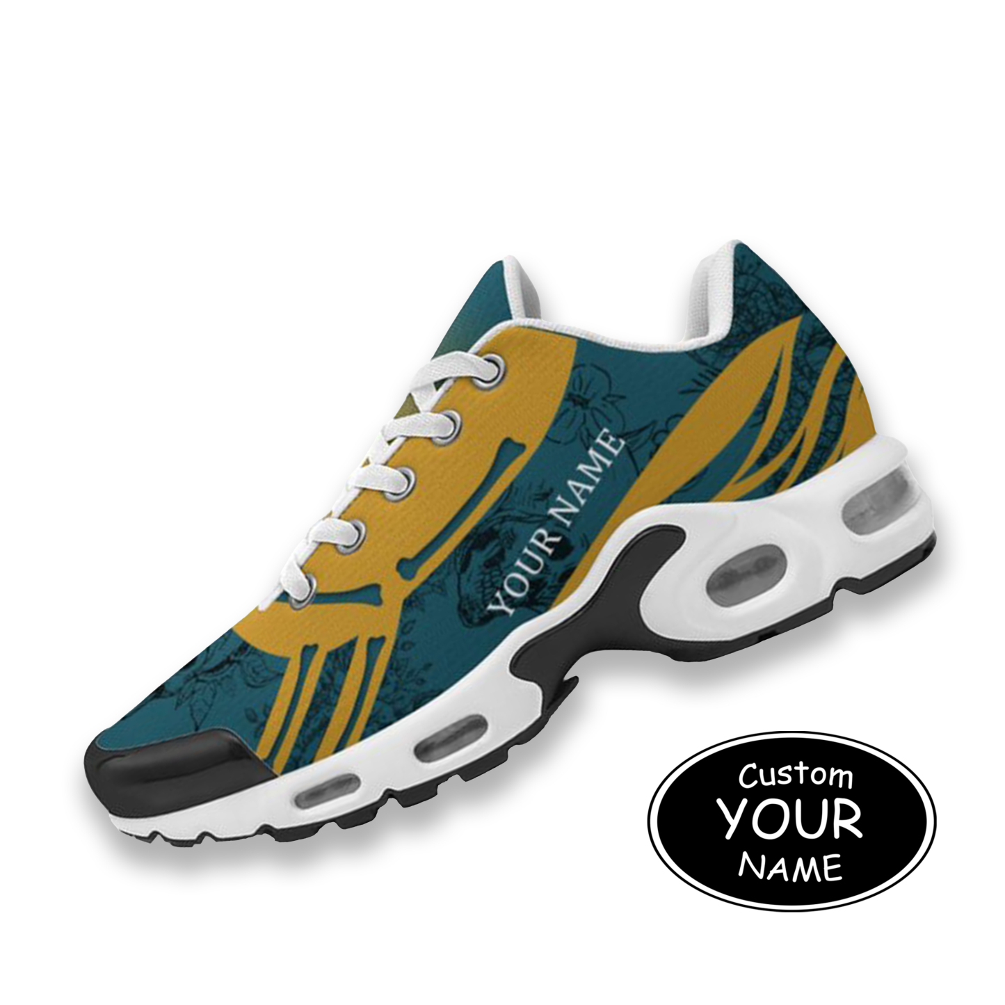 TN-25-cy-Jacksonville-16-1,Personalized  Jacksonville Sneakers, Custom Breathable Walking Shoes, Patriotic Running Shoes