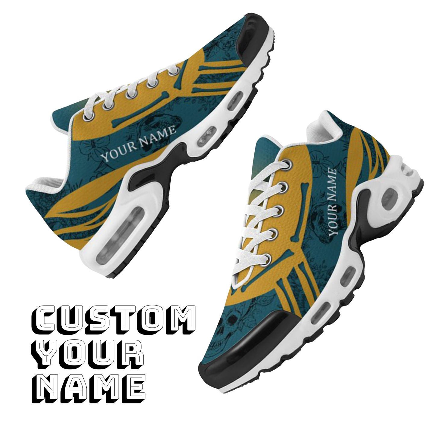 TN-25-cy-Jacksonville-16-1,Personalized  Jacksonville Sneakers, Custom Breathable Walking Shoes, Patriotic Running Shoes
