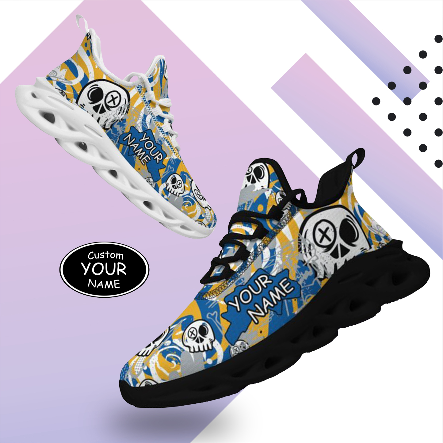 Pittsburgh, Personalized Sneakers, Custom Breathable Walking Shoes, Patriotic Running Shoes