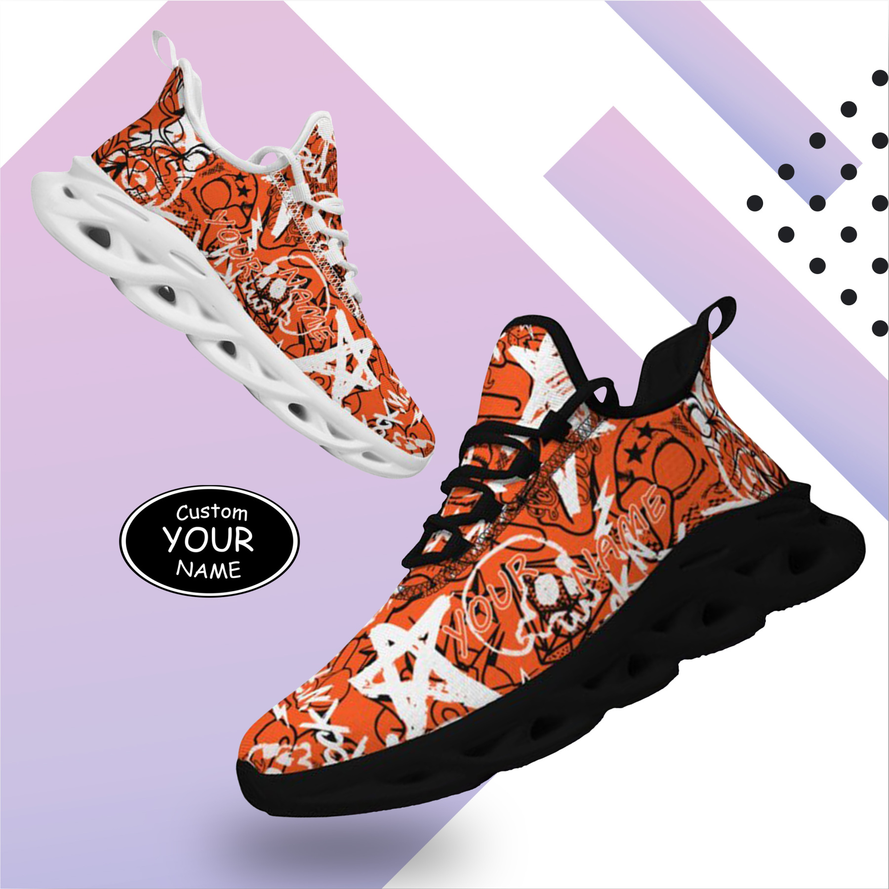 Cincinnati, Personalized Sneakers, Custom Breathable Walking Shoes, Patriotic Running Shoes