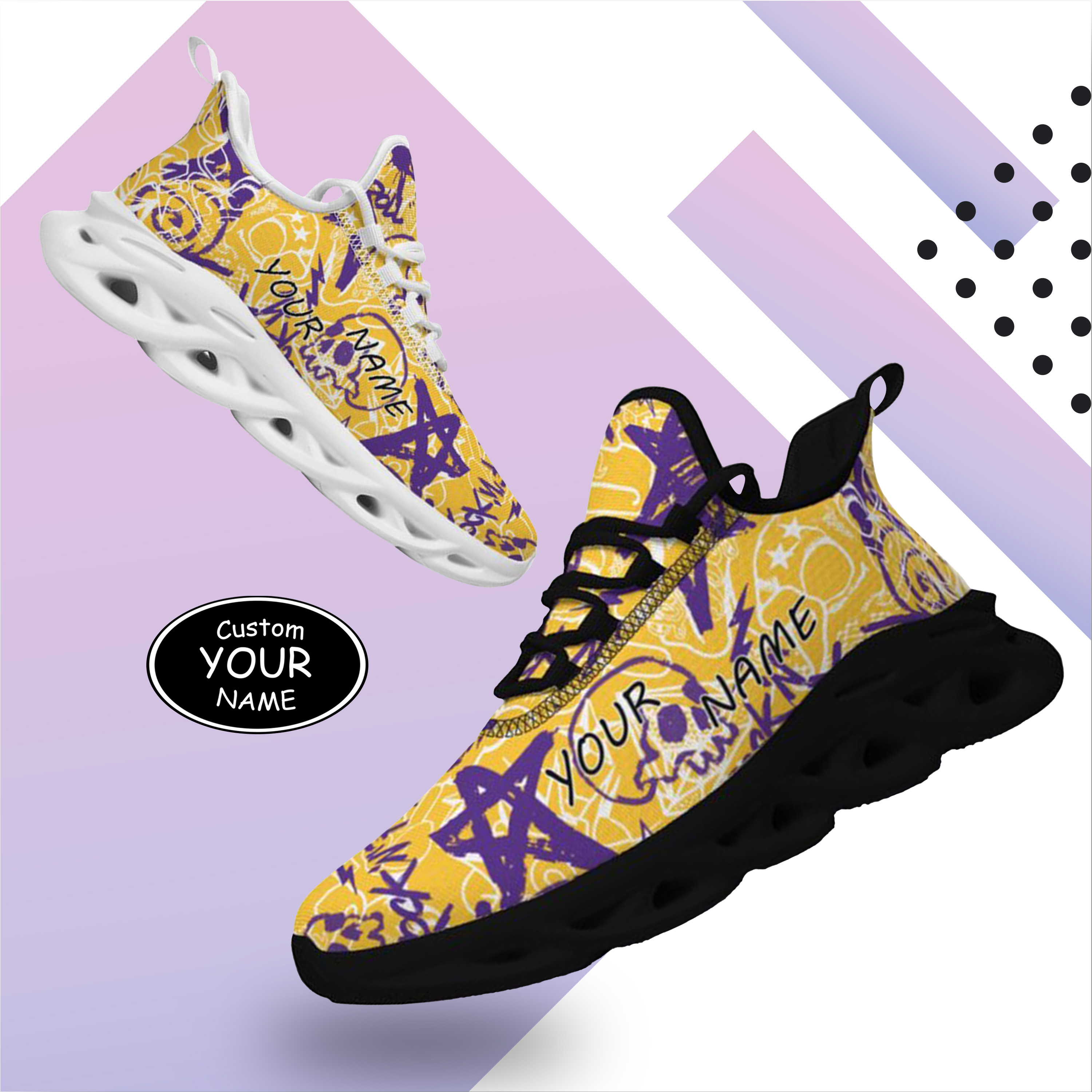 Minnesota, Personalized Sneakers, Custom Breathable Walking Shoes, Patriotic Running Shoes