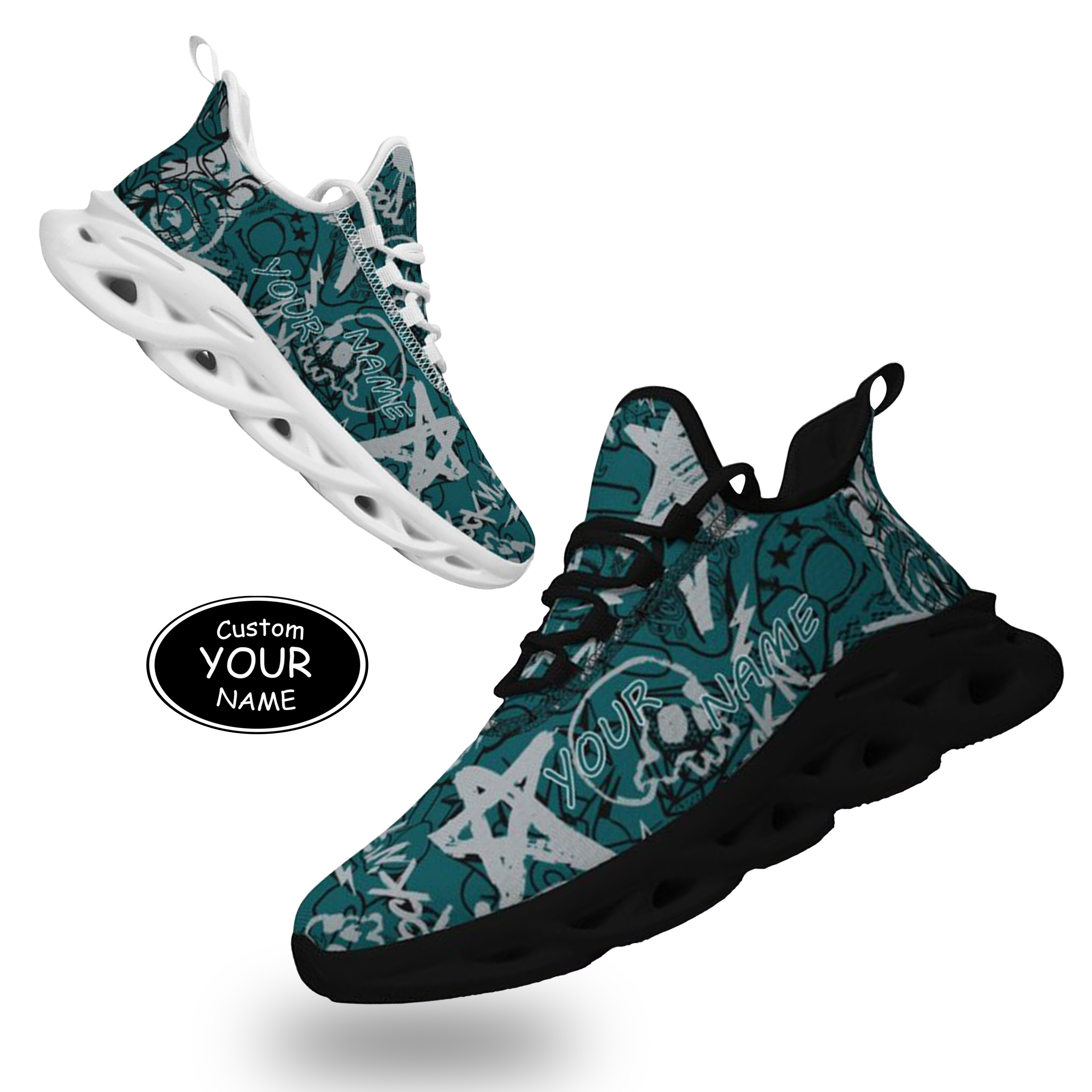 Max Sowl-25-yy-Philadelphia-23-8, Personalized Philadelphia Sneakers, Custom Breathable Walking Shoes, Patriotic Running Shoes