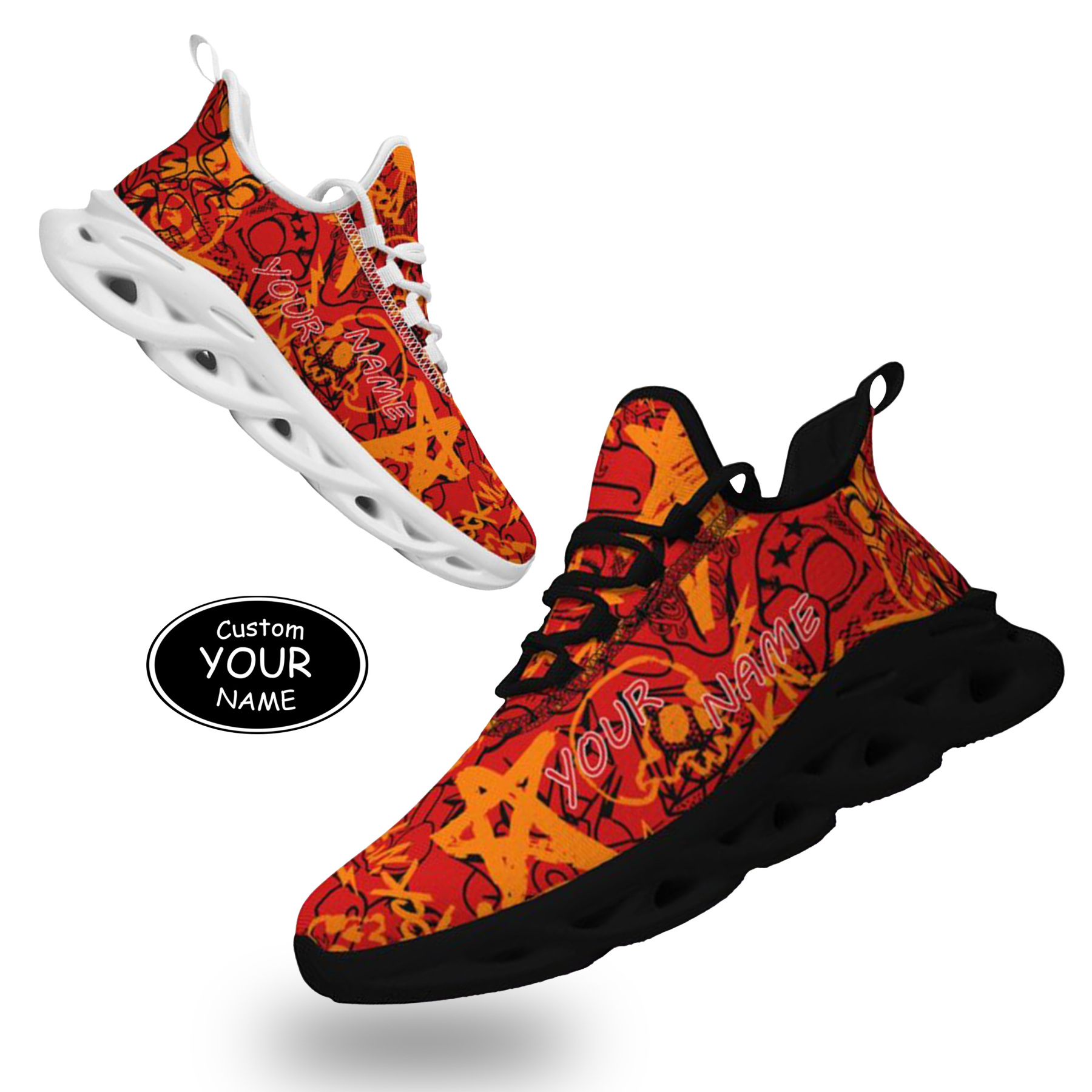 Max Sowl-25-yy-Tampa Bay-29-8, Personalized Tampa Bay Sneakers, Custom Breathable Walking Shoes, Patriotic Running Shoes