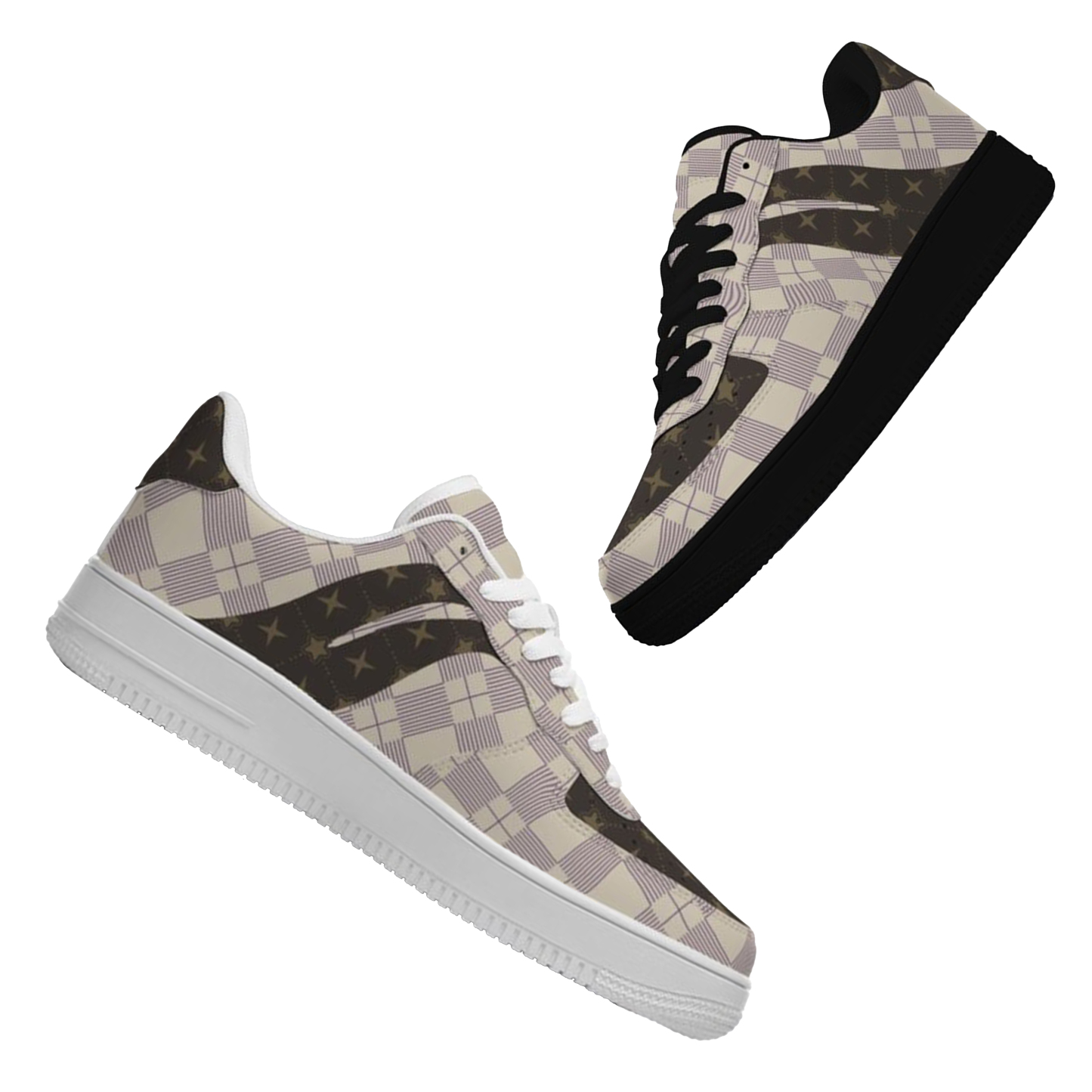 Air Force 1-25-cy-Quiet Luxe-5, Personalized Light Luxury Vintage Sneakers, Breathable Running Shoes, Luxury-inspired Design, Anti-Slip Athletic Shoes, Comfort  Walking  Sneakers