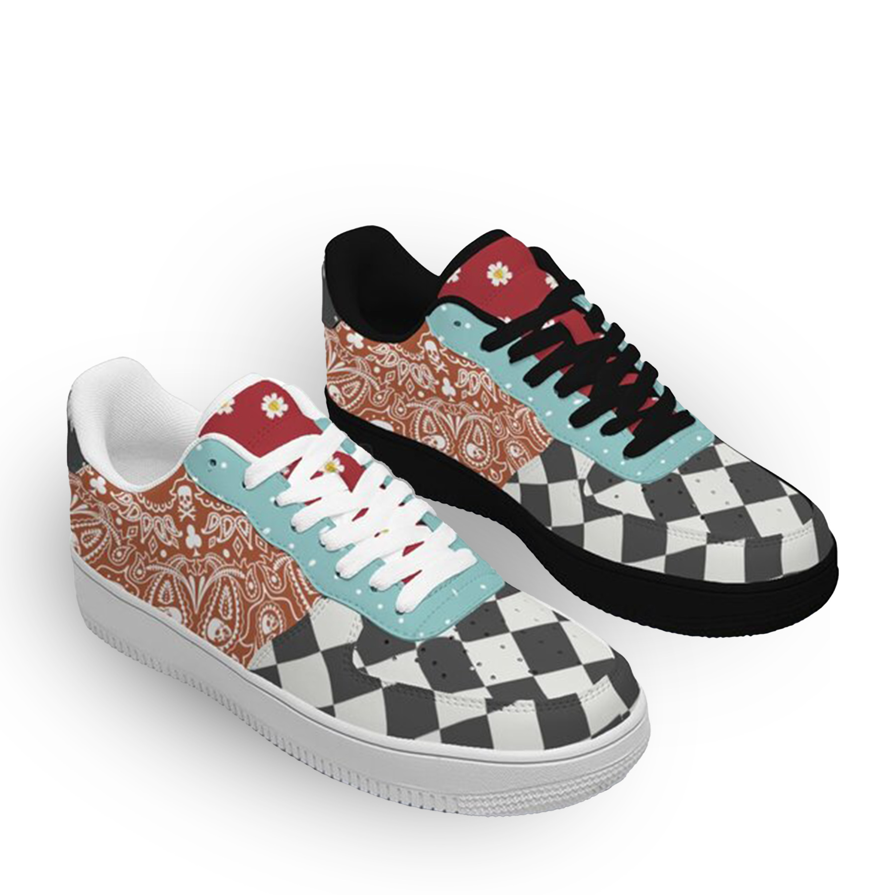 Air Force 1-25-yy-Quiet Luxe-6, Personalized Light Luxury Vintage Sneakers, Breathable Running Shoes, Patchwork Luxury-inspired Design, Anti-Slip Athletic Shoes, Lightweight Walking Sneakers