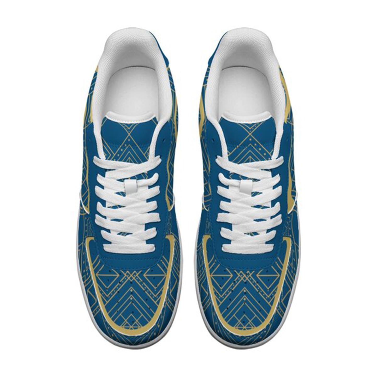 Air Force 1-25-cy-Quiet Luxe-10, Personalized Light Luxury Vintage Sneakers, Custom Printed Design, Light Breathable, Casual Walking Shoes, Fashion Sneakers