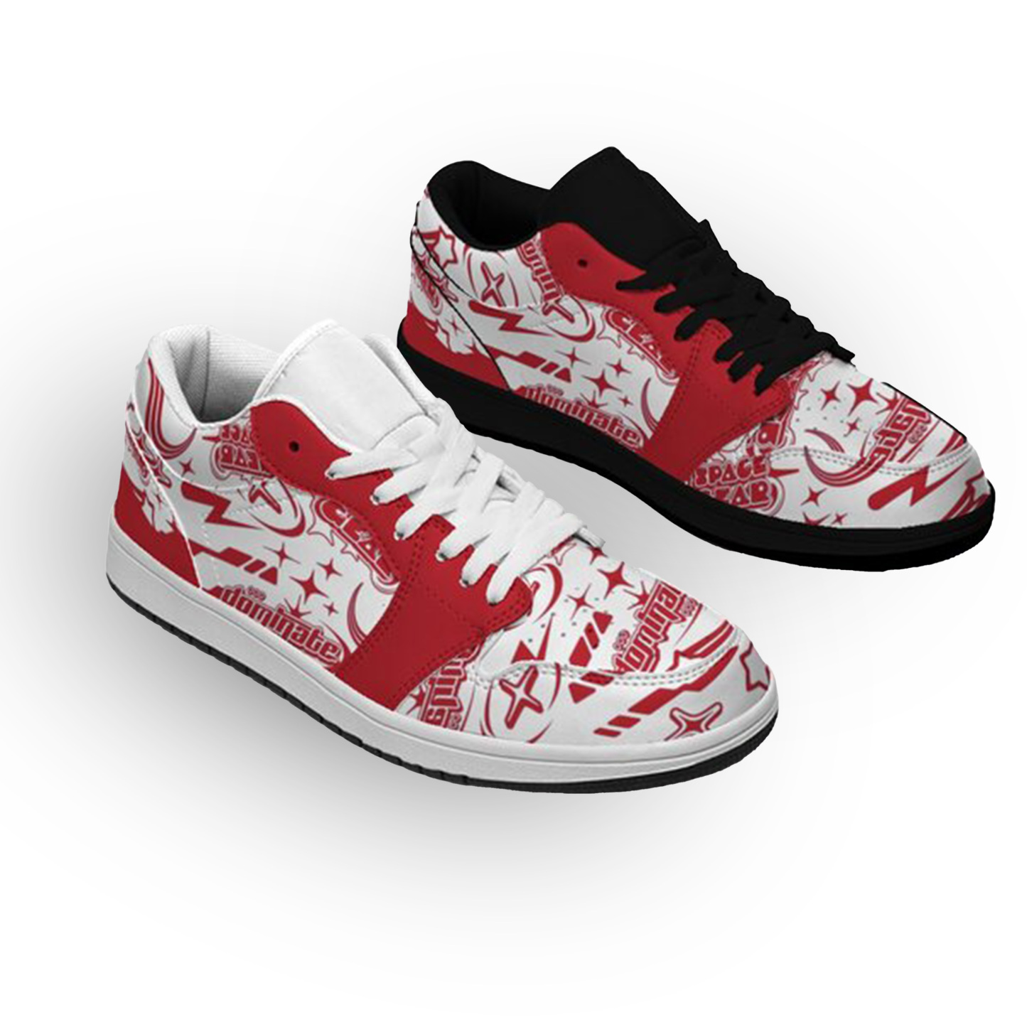 Jordan 1-25-yy-Quiet Luxe-9, Personalized Light Luxury Vintage Sneakers, Custom Printed Design, Light Breathable, Casual Walking Shoes, Fashion Sneakers