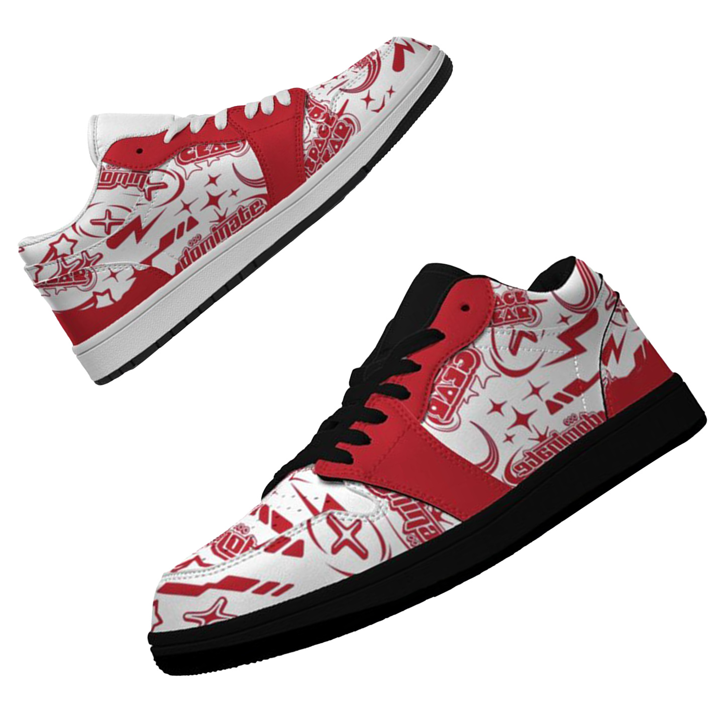 Jordan 1-25-yy-Quiet Luxe-9, Personalized Light Luxury Vintage Sneakers, Custom Printed Design, Light Breathable, Casual Walking Shoes, Fashion Sneakers