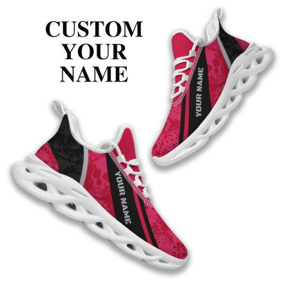 Max Sowl-25-cy-Columbus-3-1, Personalized Ohio State Buckeyes Custom Max Sowl Shoes, Patriotic Running Sneakers, Custom Comfortable Walking Shoes