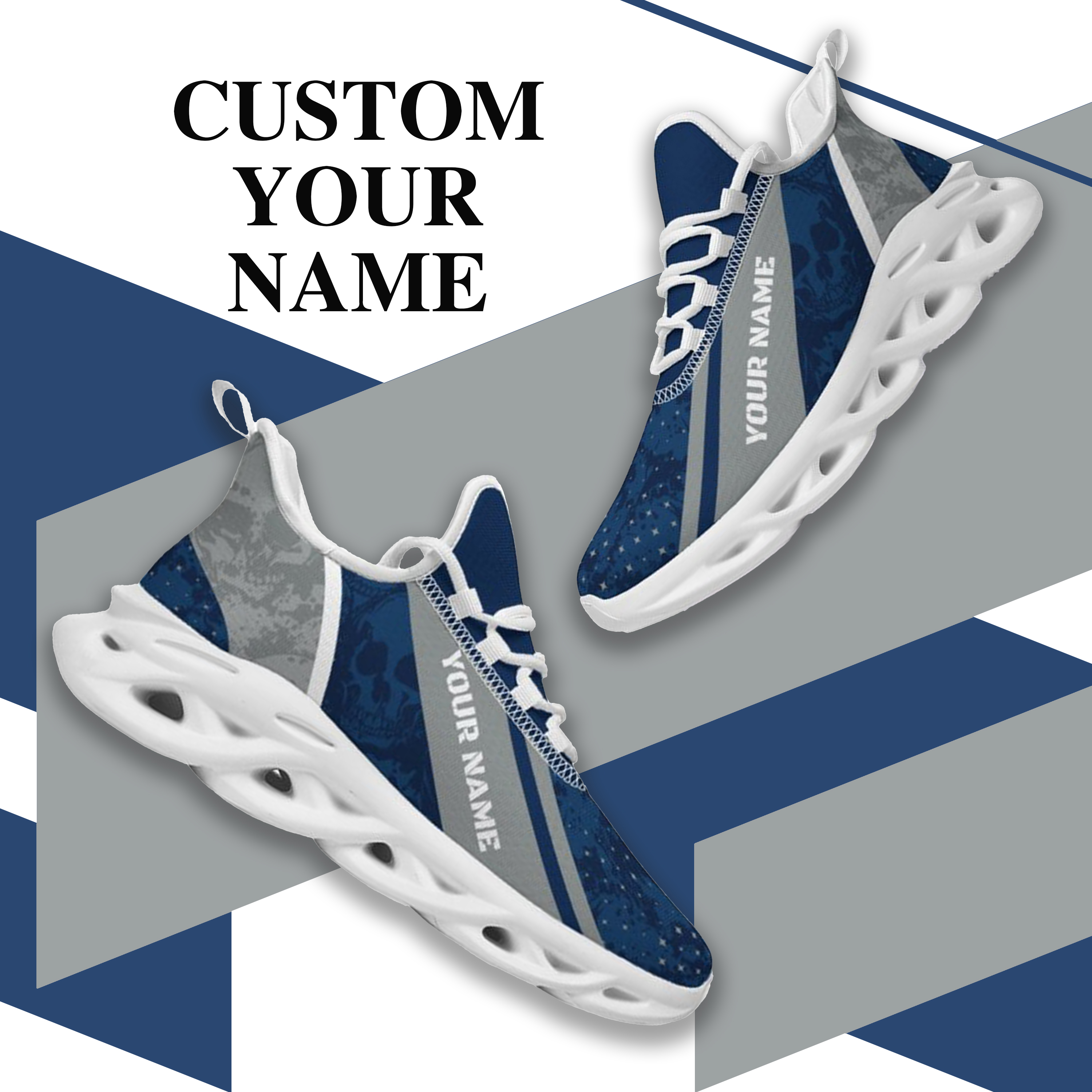 Max Sowl-25-cy-Logan-22-1, Personalized Utah State Aggies Custom Max Sowl Shoes, Patriotic Running Sneakers, Custom Comfortable Walking Shoes