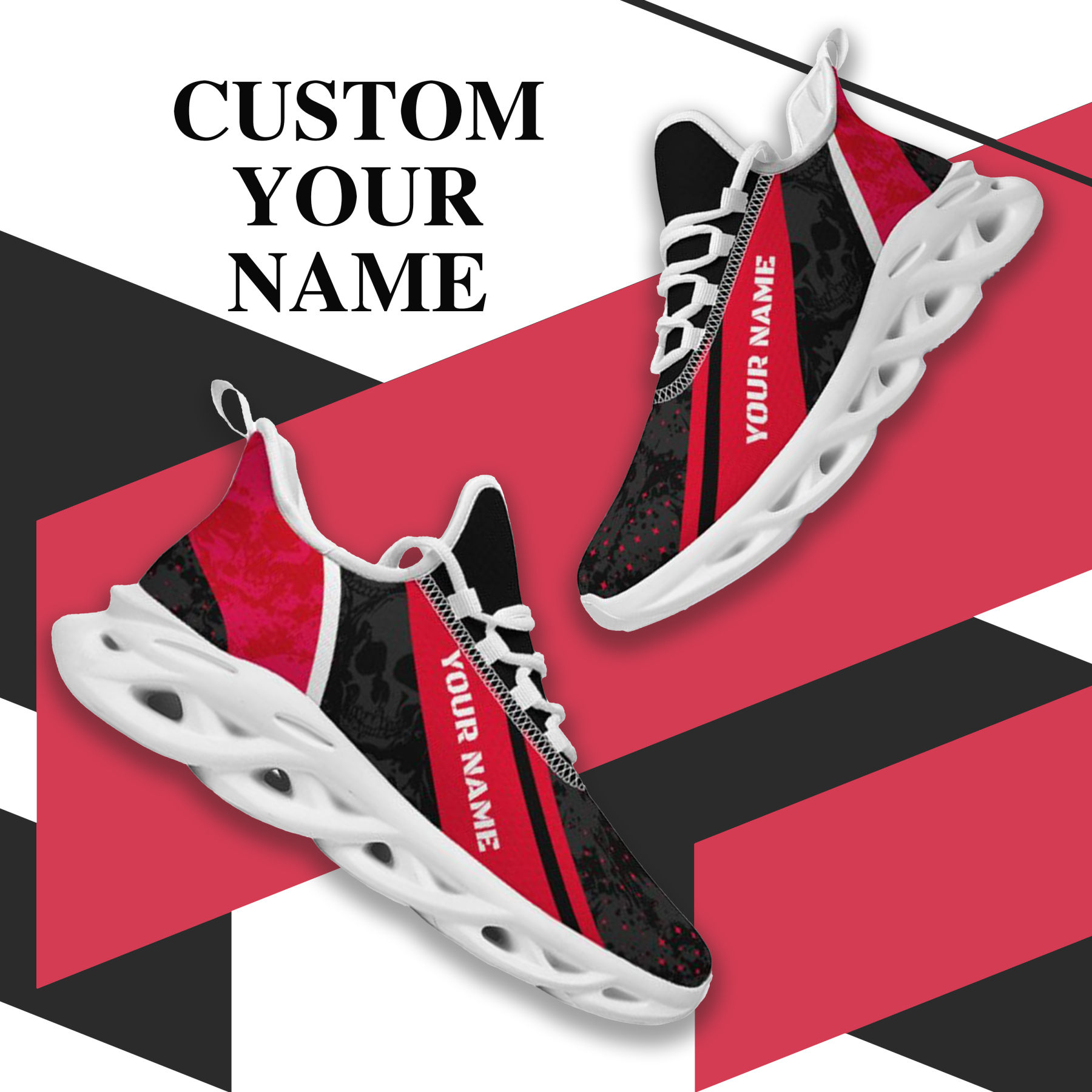 Personalized Cincinnati Bearcats Custom Max Sowl Shoes, Patriotic Running Sneakers, Custom Comfortable Walking Shoes