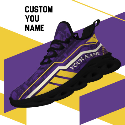 Max Sowl-25-yy-Baton Rouge-6-1, Personalized LSU Tigers Custom Max Sowl Shoes, Patriotic Running Sneakers, Custom Comfortable Walking Shoes