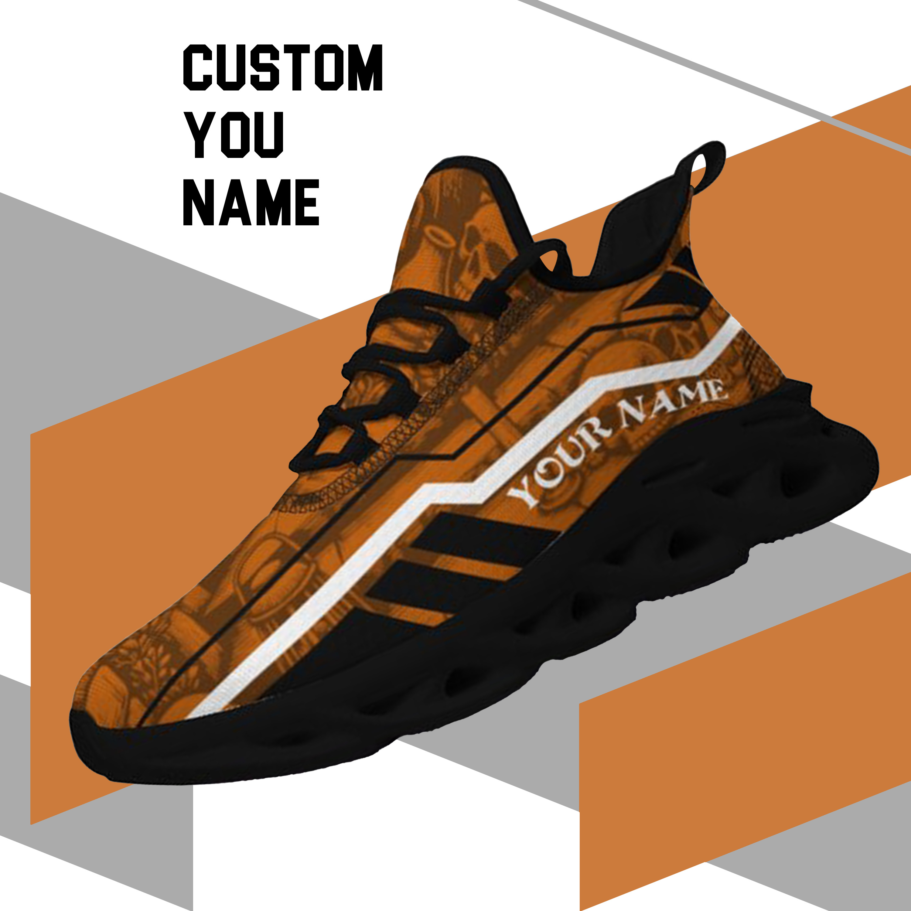 Max Sowl-25-yy-Austin-9-1, Personalized Texas Longhorns Custom Max Sowl Shoes, Patriotic Running Sneakers, Custom Comfortable Walking Shoes