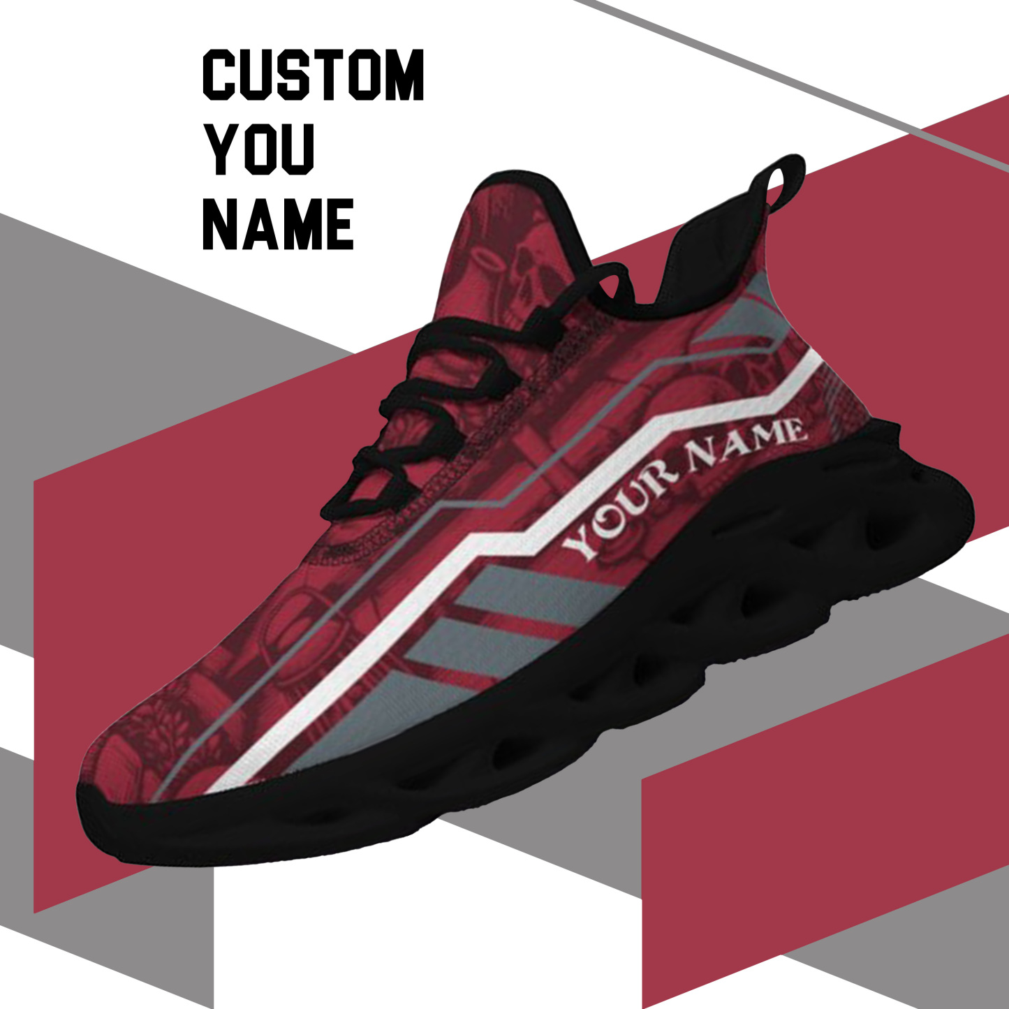 Max Sowl-25-yy-Pullman-10-1, Personalized Washington State Cougars Custom Max Sowl Shoes, Patriotic Running Sneakers, Custom Comfortable Walking Shoes