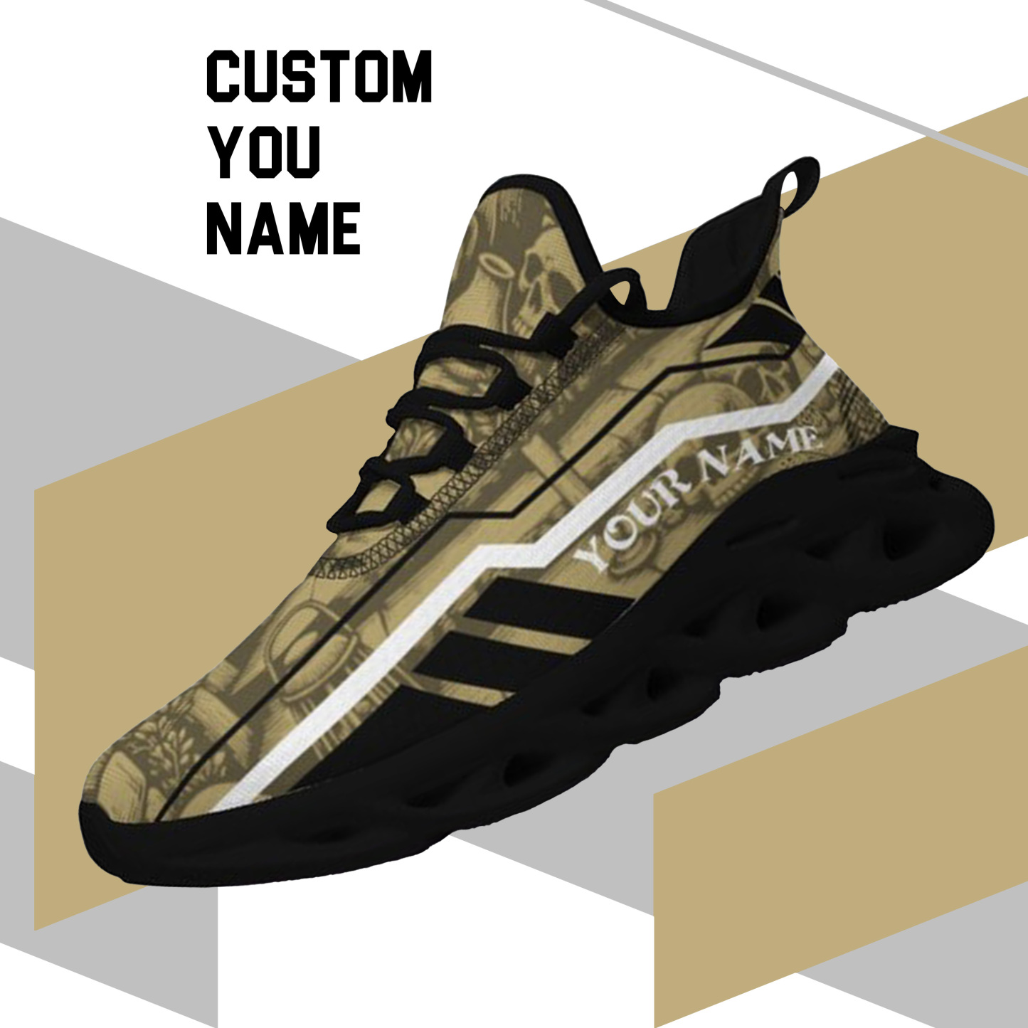 Max Sowl-25-yy-Orlando-11-1, Personalized UCF Knights Custom Max Sowl Shoes, Patriotic Running Sneakers, Custom Comfortable Walking Shoes